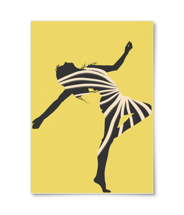     Dancing to My Own Melody Photo Matt Fibre 200 | A4 Portrait