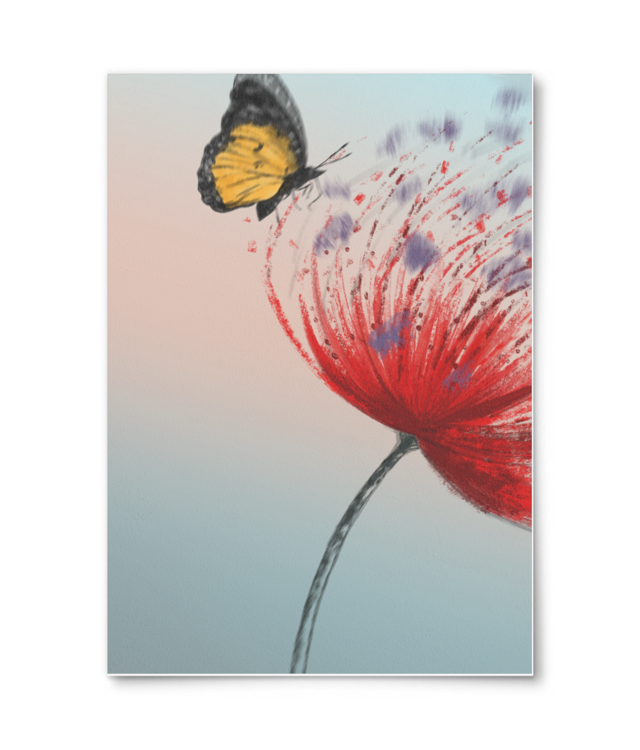 Nature is freedom  William Turner | A4 Portrait