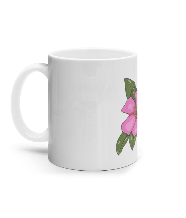 Trandafir japonez  Cana Ceramica Alba
