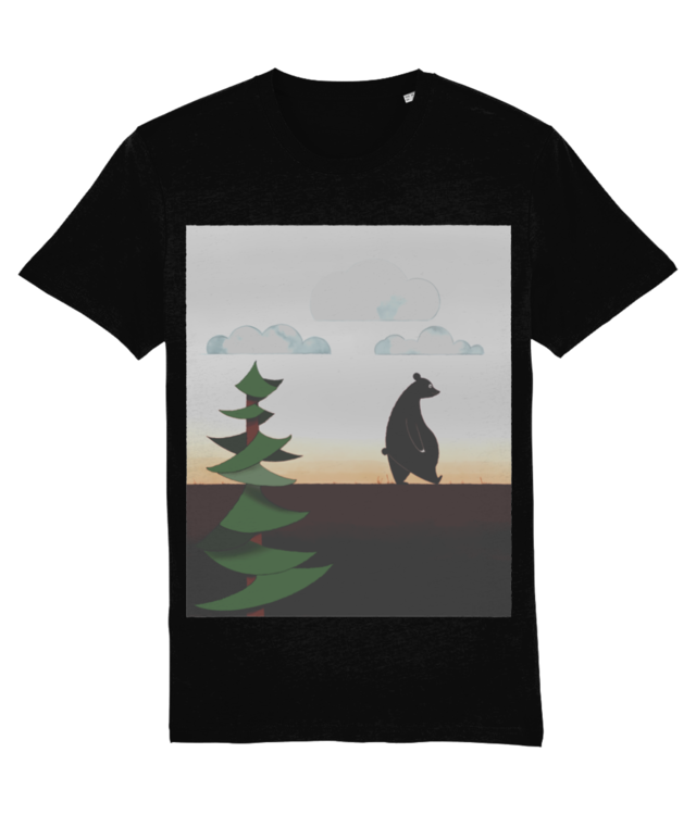 Bear walking in the woods Crafter
