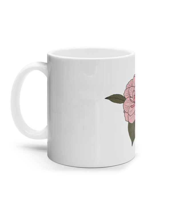 Trandafir Cana Ceramica Alba