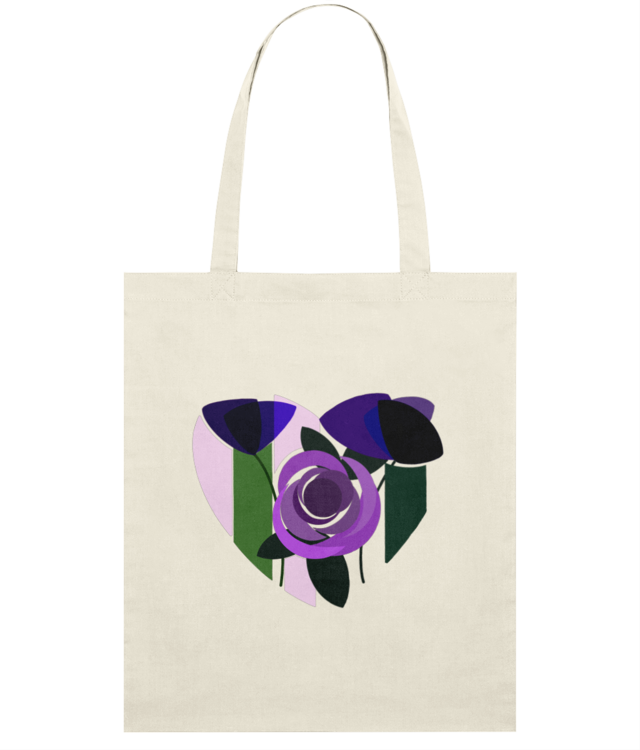 What I LOVE - Flowers Light Tote Bag