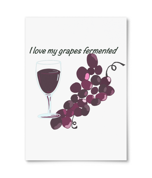 Wine lover Photo Matt Fibre 200 | A4 Portrait