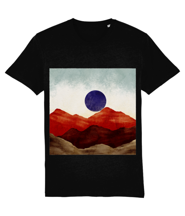Moon and mountains retro Crafter