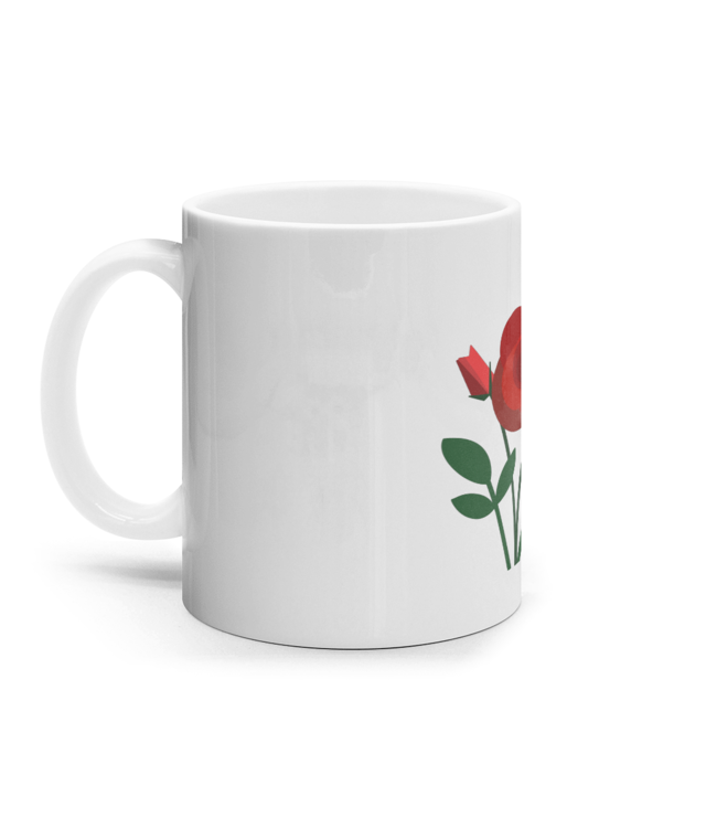 Roses Cana Ceramica Alba