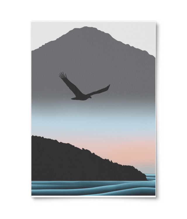 Pacific Drift William Turner | A4 Portrait