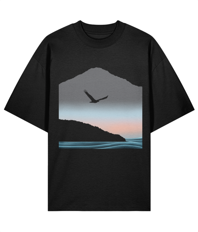 Eagle drifting over Pacific Coast Blaster 2.0 STTU959