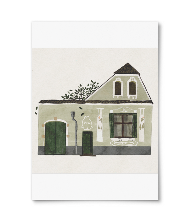 Casa saseasca- Transilvania William Turner | A4 Portrait