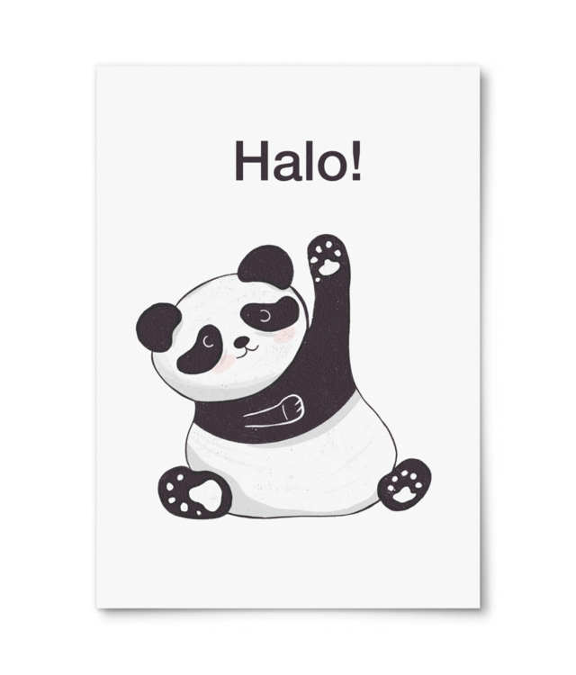 Halo! William Turner | A4 Portrait