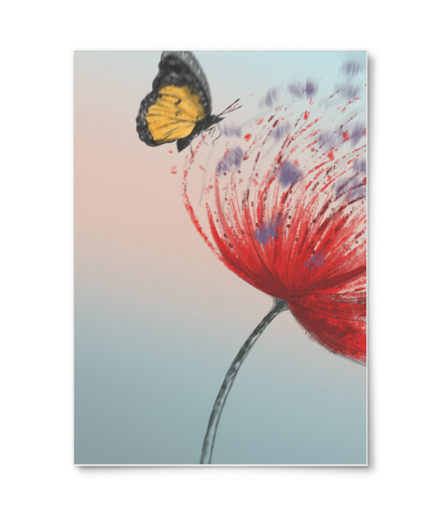 Nature is freedom  Photo Matt Fibre 200 | A4 Portrait