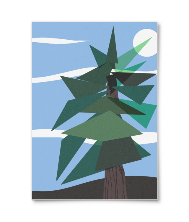 I love trees William Turner | A4 Portrait