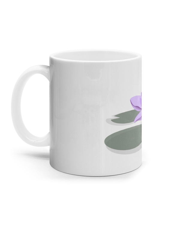 Daruieste o floare - Lotus Cana Ceramica Alba