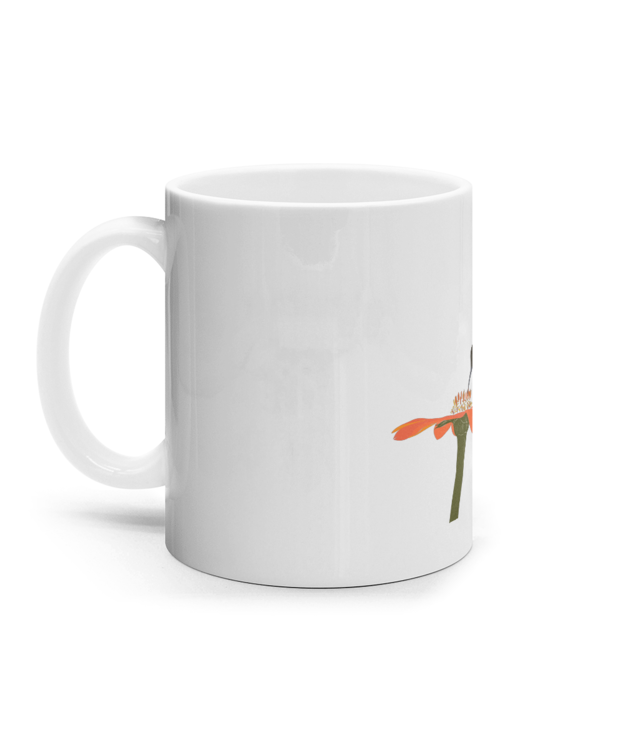Colibri Cana Ceramica Alba