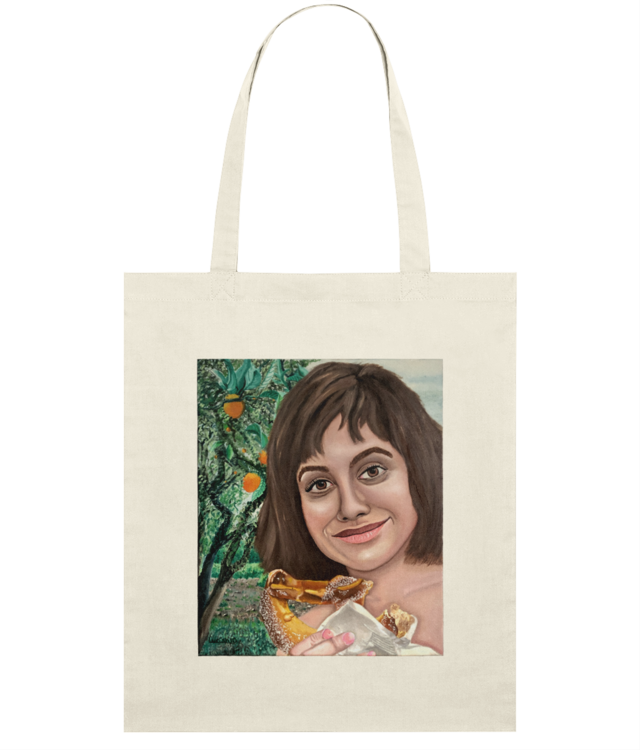 Dacă Eva ar fi ales un covrig Dacă Eva ar fi ales un covrig Light Tote Bag