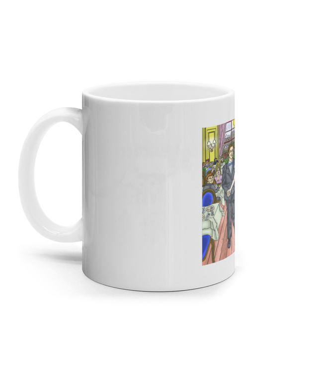 Nunta Valentinei Cana Ceramica Alba