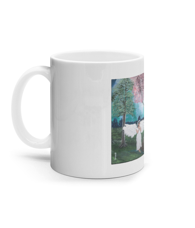 Călăuză angelică Cana Ceramica Alba