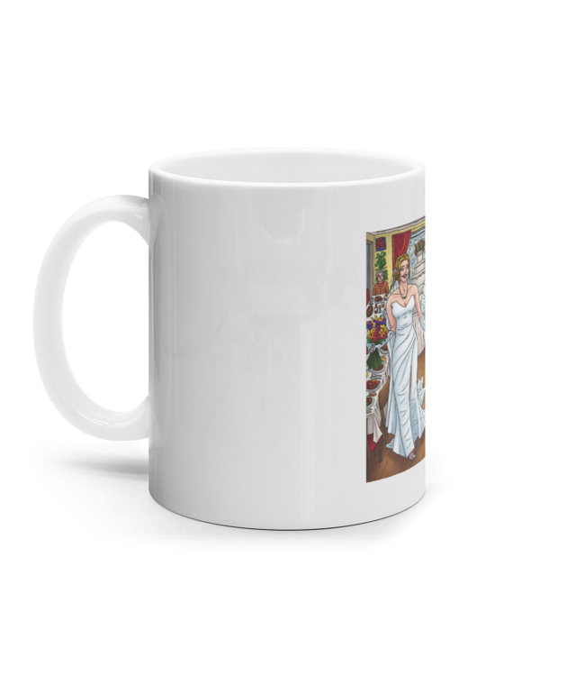 Nunta Zarei Cana Ceramica Alba