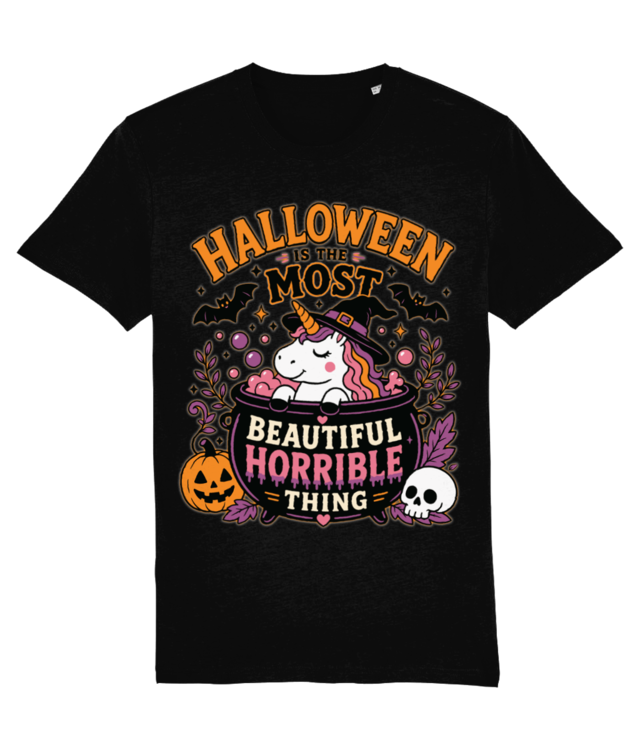 Halloween Unicorn Beautiful Horrible Thing Witch Costume Tee Creator 2.0