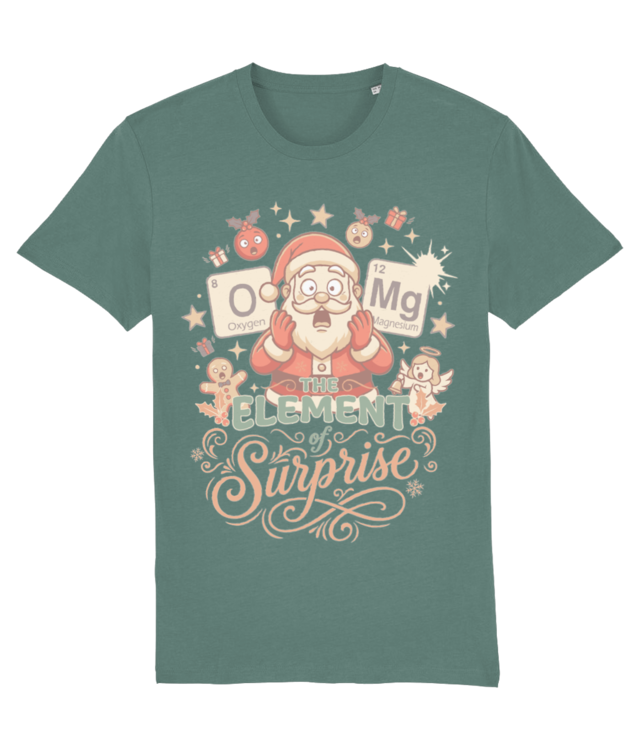 Chemistry Christmas Santa Joke a Periodic Table Pun O-Mg Creator 2.0