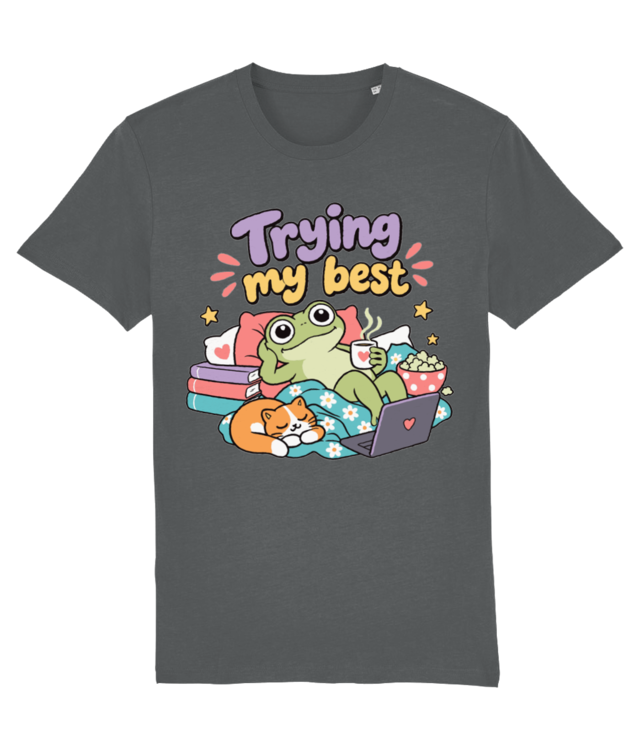 Funny Frog Procrastination Humor Relaxing Frogs Lover Lazy Creator 2.0