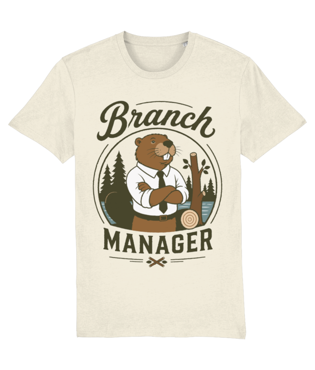 Branch Manager Beaver Office Work Corporate Manager Humor Creator 2.0