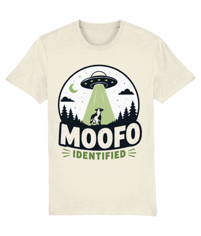 Moofo Identified Funny UFO Cow Alien Abduction Retro Sci Fi Humor Creator 2.0