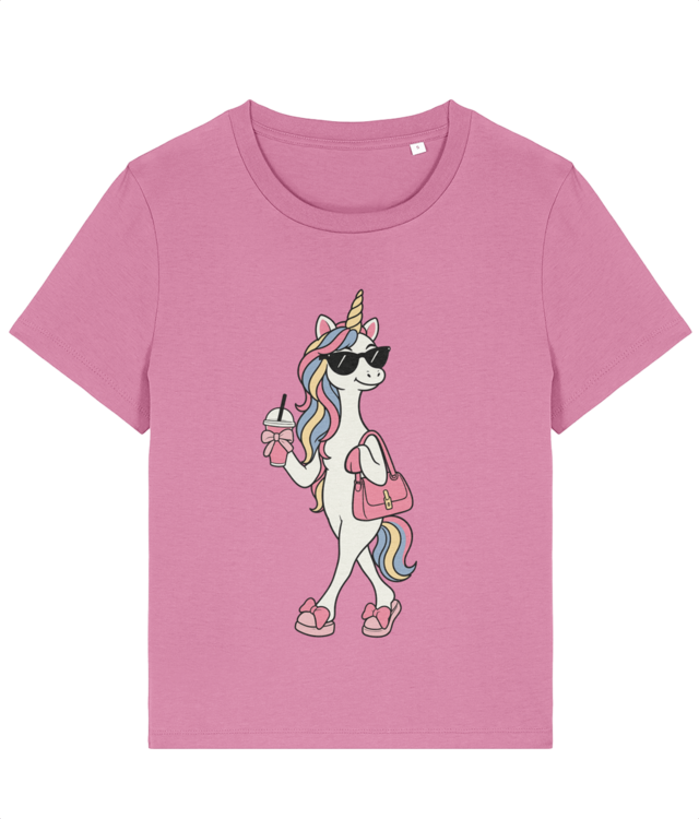 Stylish Unicorn with Sunglasses and Rainbow Hair Pretty Cute Stella Muser STTW172
