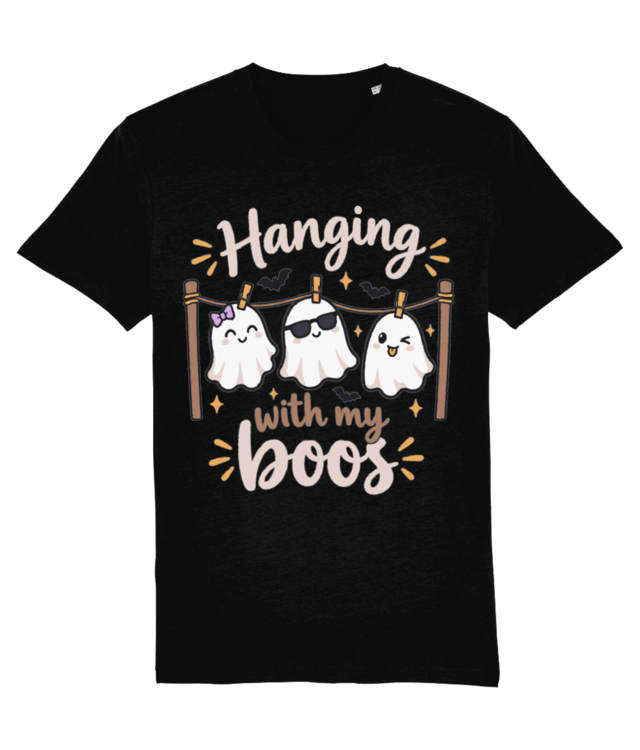 Hanging With My Boo Funny Ghost Halloween Ghosts Clothesline Creator 2.0