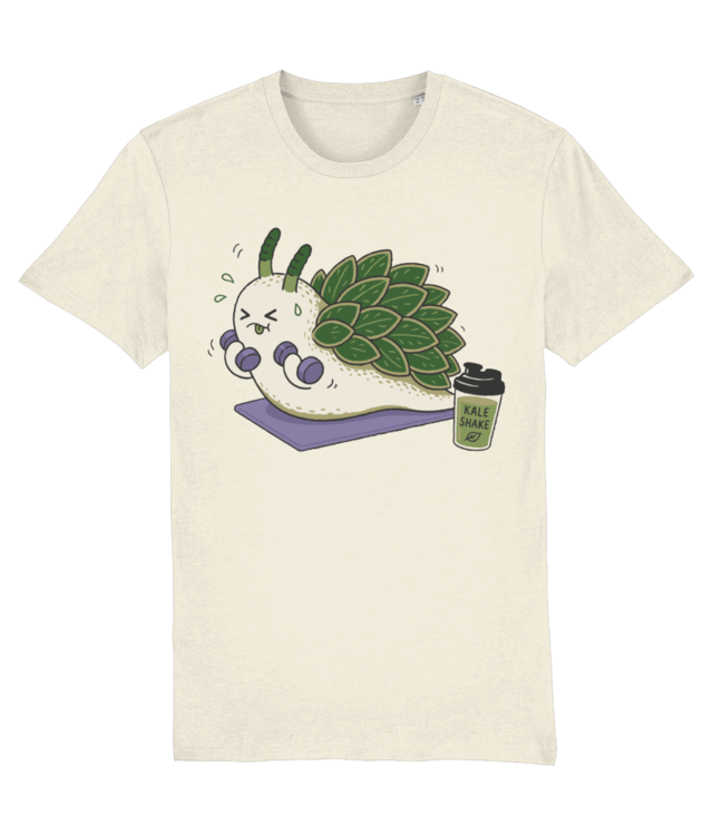 Funny Leaf Sheep Sea Slug Gym Cartoon Cute Marine Fitness Workout Humor Creator 2.0