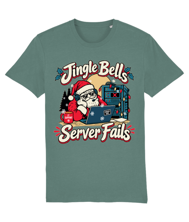 Jingle Xmas Bells Server Fails IT Support Santa Christmas Creator 2.0