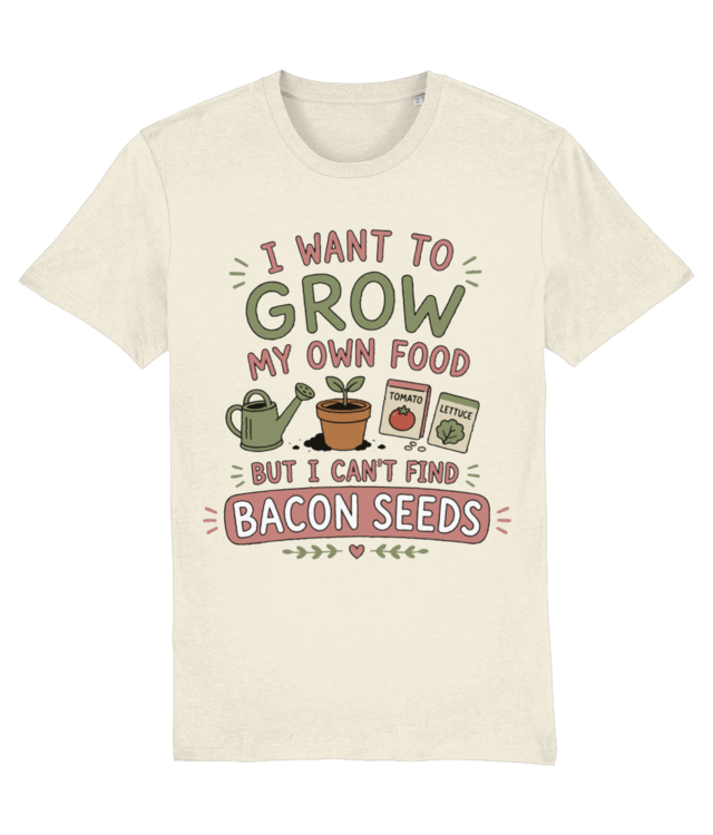 Funny Gardening Bacon Lover Vegetable Garden Homesteading Humor Cartoon Creator 2.0
