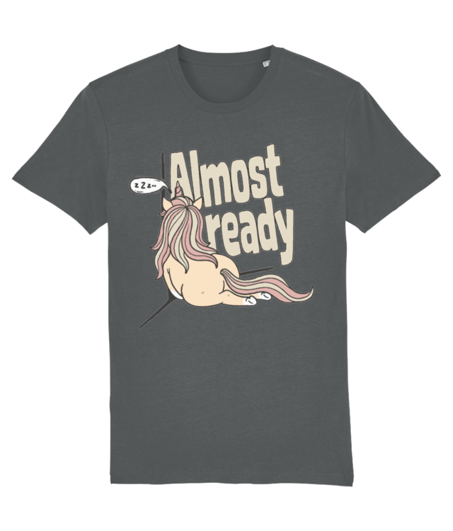 Funny Lazy Unicorn Almost Ready Tired Morning Sarcastic Joke Creator 2.0