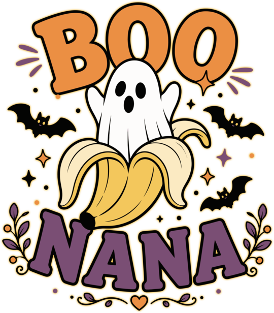 Boo-Nana Halloween Ghost Banana Funny Spooky Costume Party