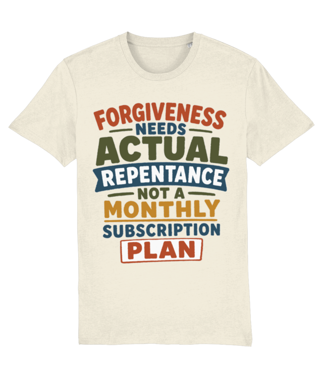 Christian Forgiveness and Repentance Humor Faith Based Saying Creator 2.0