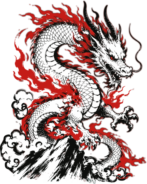 Dragon Chinese Zodiac Dragon Lunar New Year Traditional