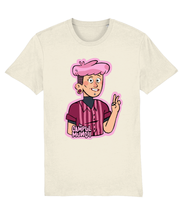 Tricou cu Adelina din In Campul Muncii