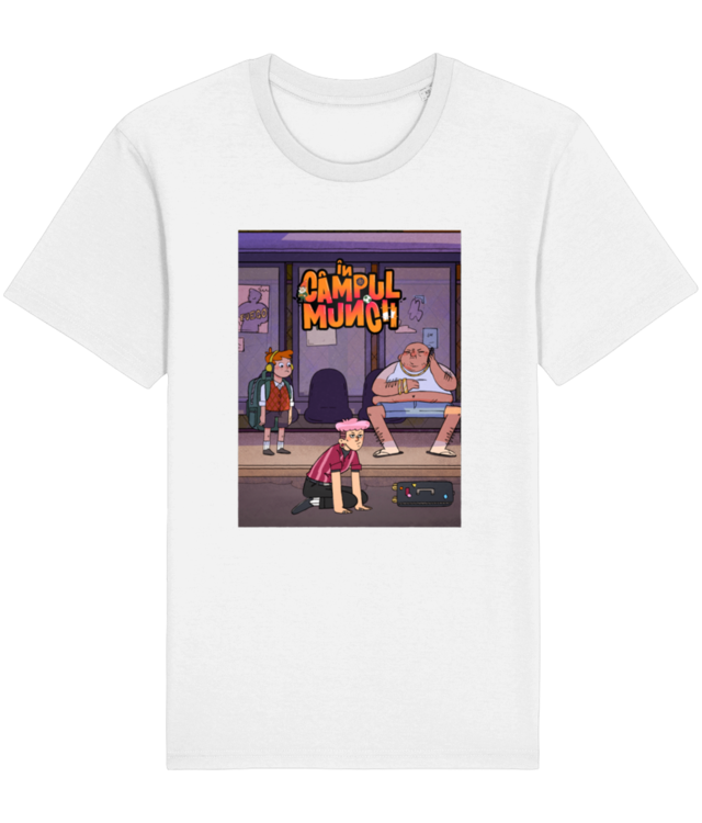 Tricou cu Statia de autobuz din In Campul Muncii