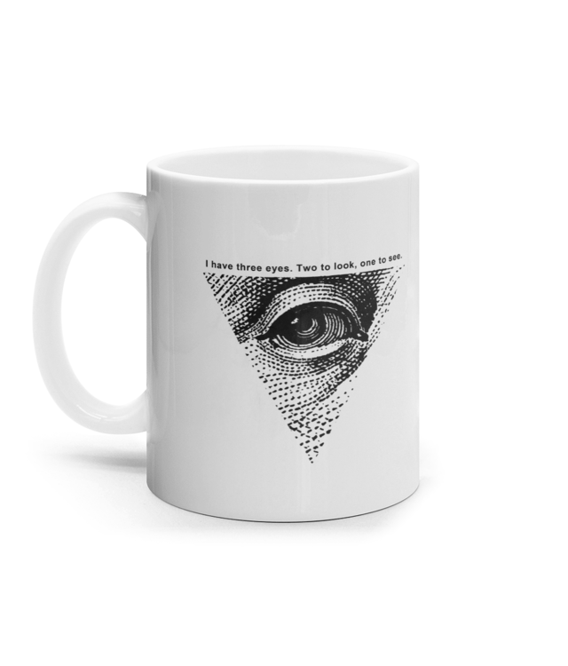 Three Eyes Cana Ceramica Alba