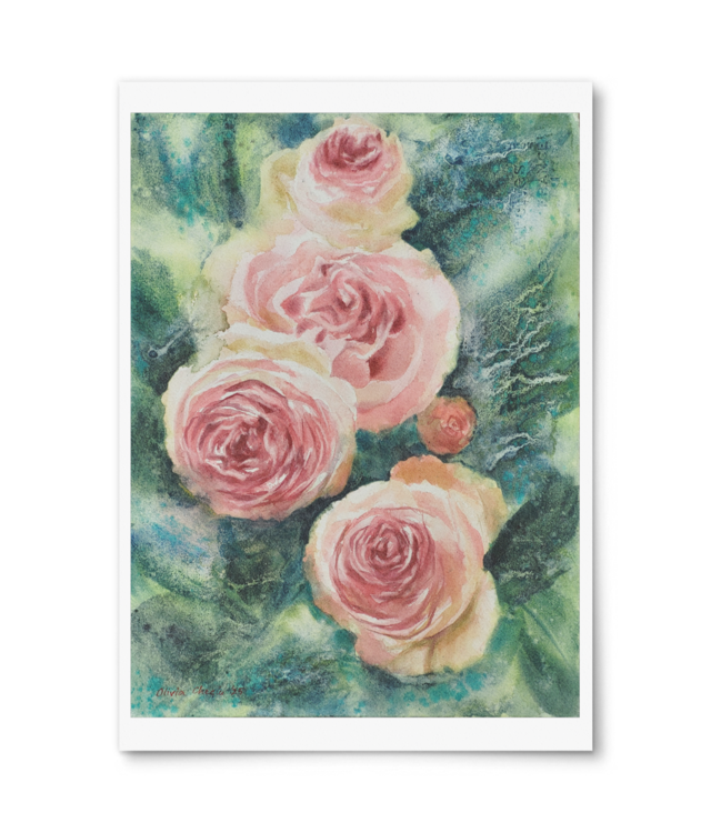 Eden Roses Giclée Fine Art - Portrait | William Turner