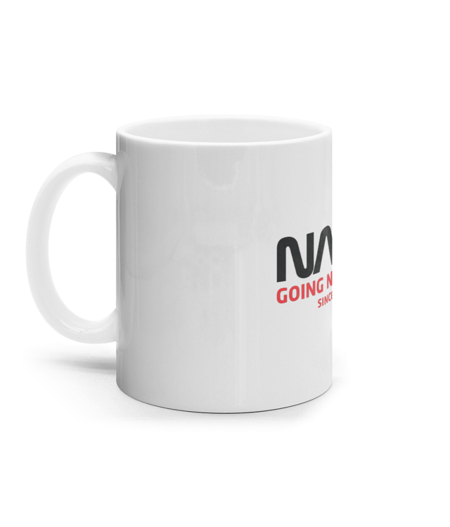 NASA Going Nowhere Cana Ceramica Alba