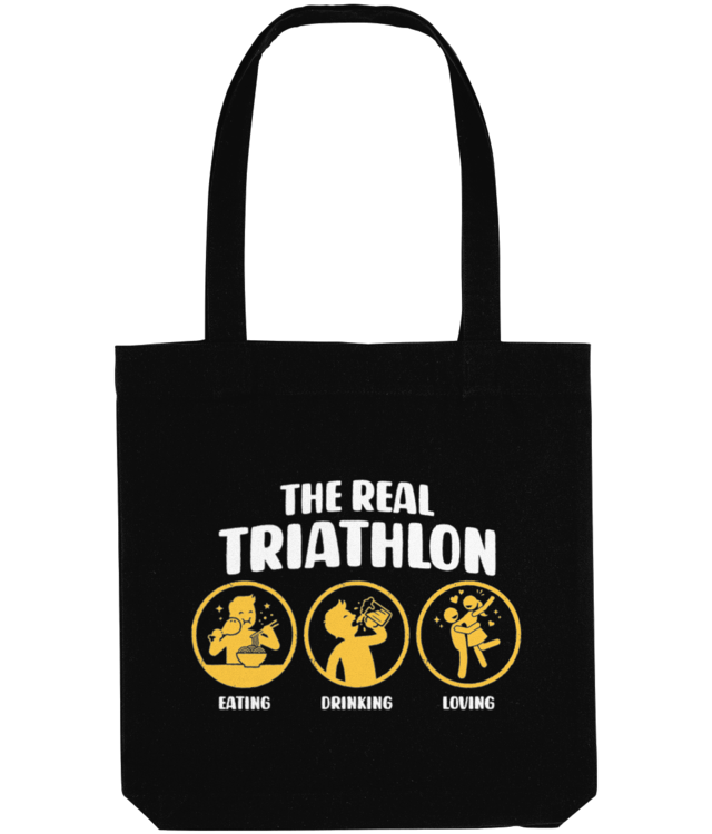The Real Triathlon BK Tote Bag