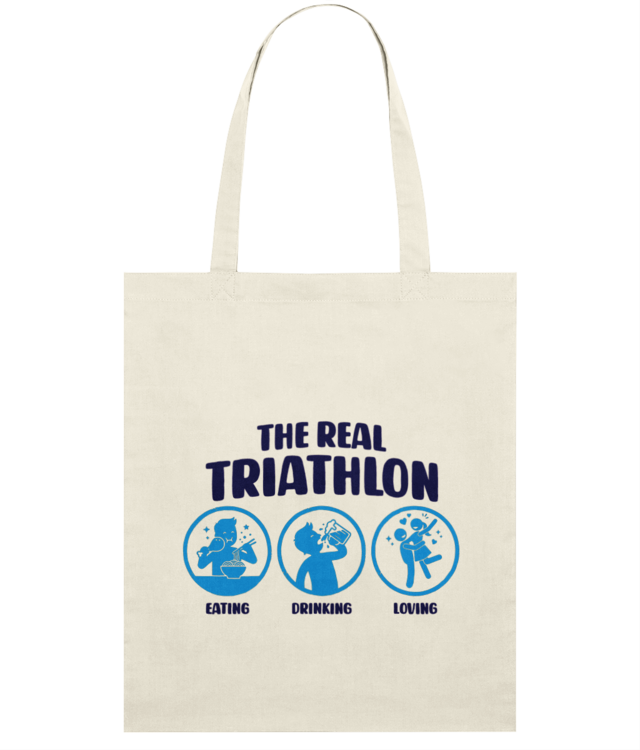 The Real Triathlon Light Tote Bag