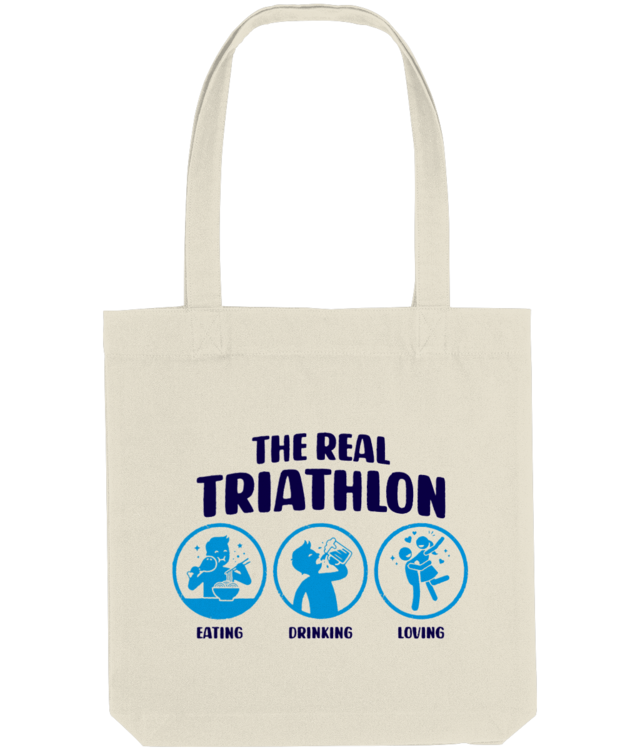 The Real Triathlon Tote Bag