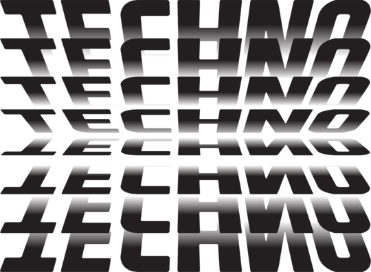 Techno flip effect