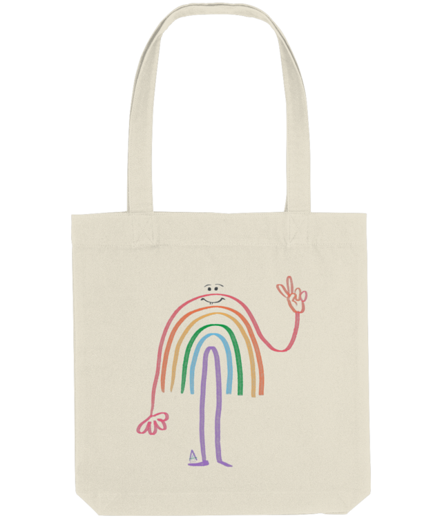 Rainbow Toddy Tote Bag