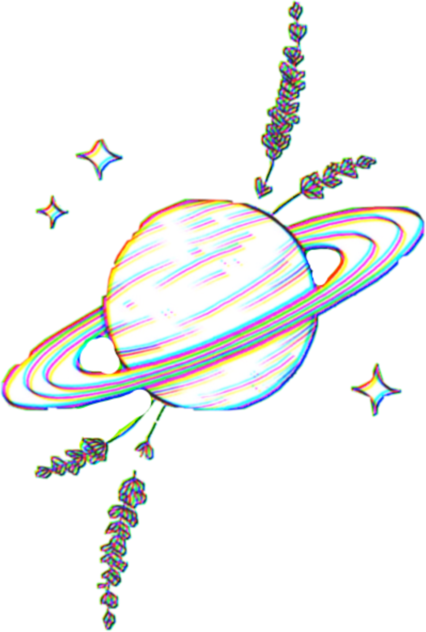 Saturn si lavanda
