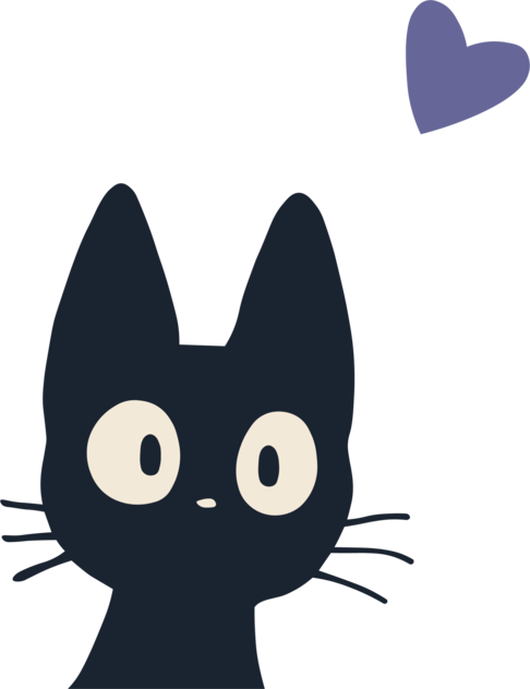 Cat Lover Tote Bag | Sacoșă Țesută de Bumbac Organic | Black & Purple Illustration