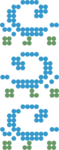 Motiv tradițional Dobrogea, reinterpretat | Waves Pattern | Creator 2.0 | Blue & Green Illustration