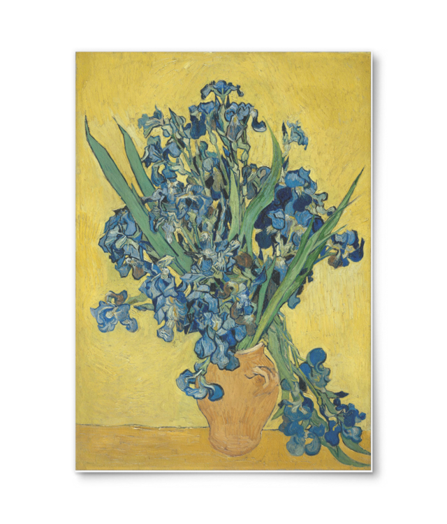 Vincent van Gogh - Irises, 1890 | PRINT COMPLET| William Turner | A4 Portrait