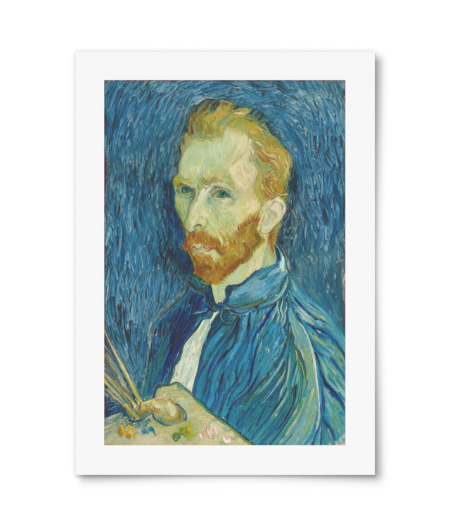 Vincent van Gogh - Autoportrait, 1889  William Turner | A4 Portrait